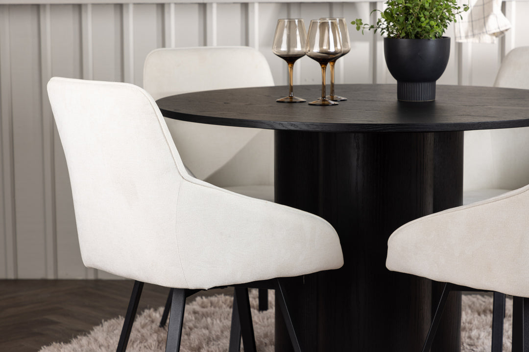Olivia & Rosie Matgrupp Svart/Beige