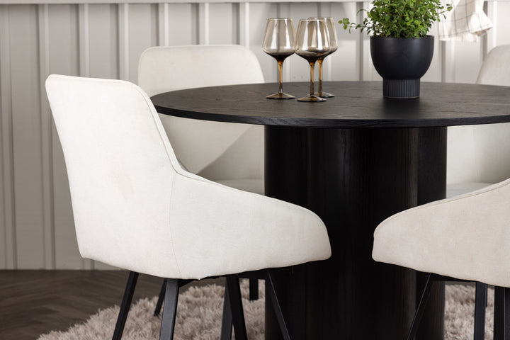 Olivia & Rosie Matgrupp Svart/Beige