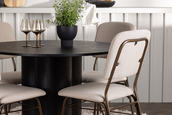 Olivia & Seda Matgrupp Svart/Beige