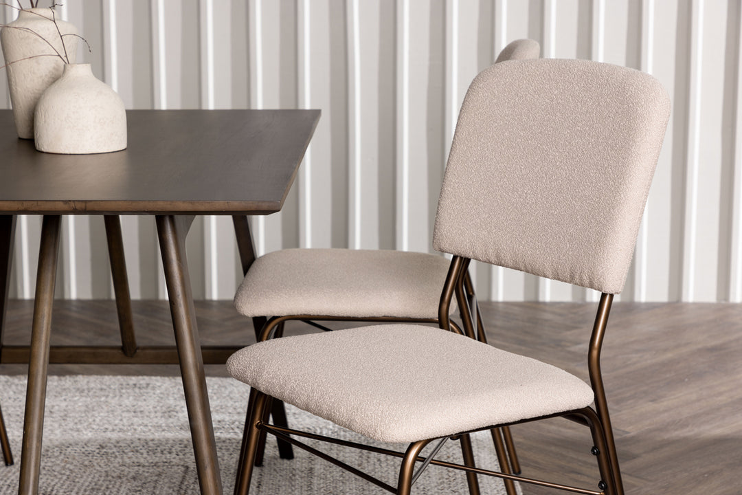 Kaseidon & Seda Matgrupp Mörkbrun/Beige
