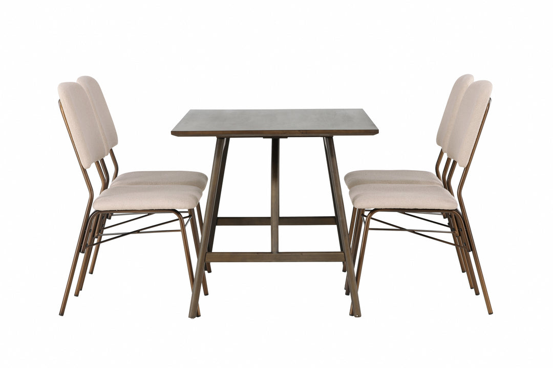 Kaseidon & Seda Matgrupp Mörkbrun/Beige