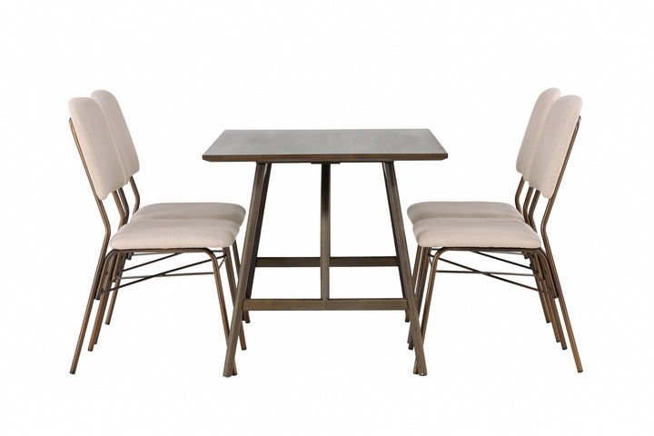 Kaseidon & Seda Matgrupp Mörkbrun/Beige