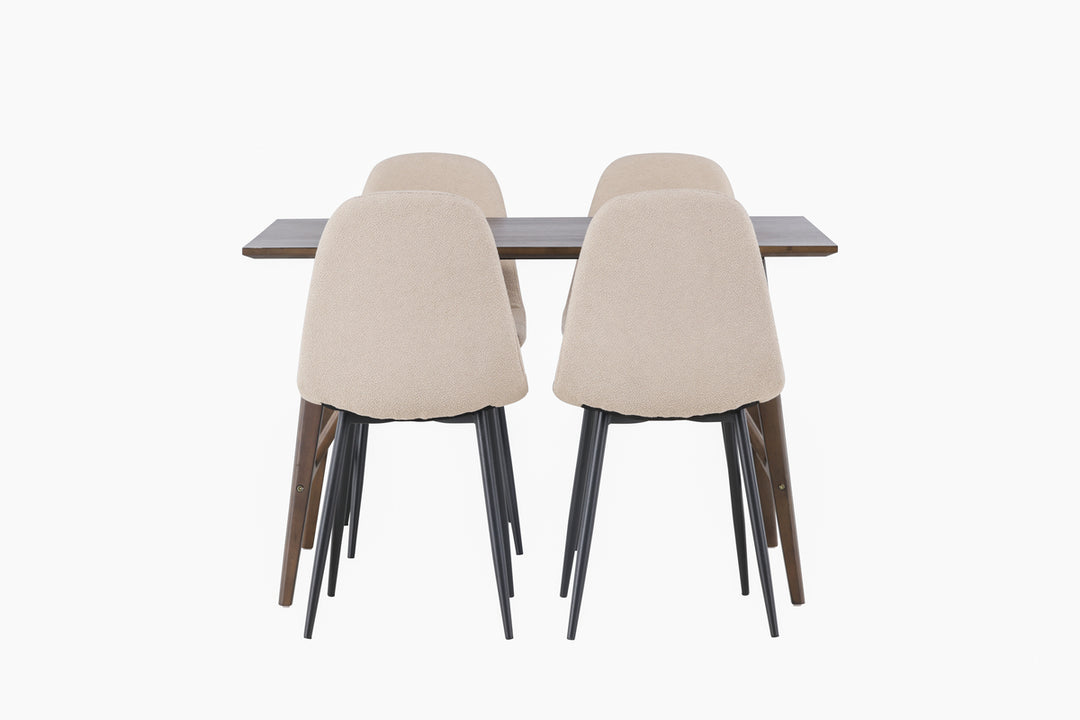 Kaseidon & Polar Matgrupp Mörkbrun/Beige