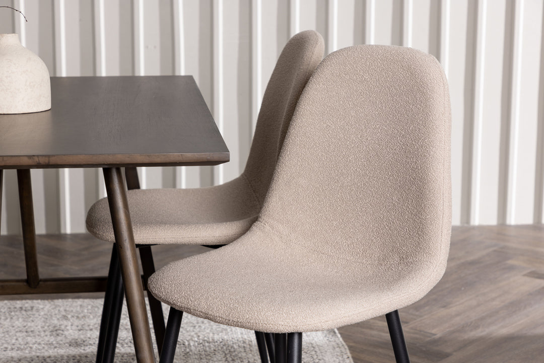 Kaseidon & Polar Matgrupp Mörkbrun/Beige