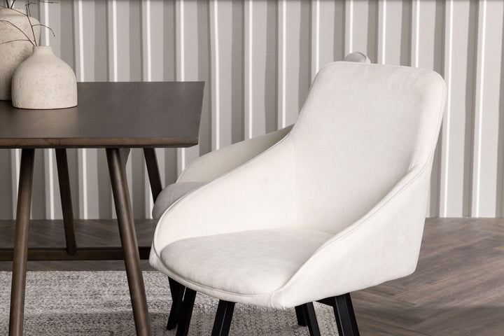 Kaseidon & Rosie Matgrupp Mörkbrun/Beige