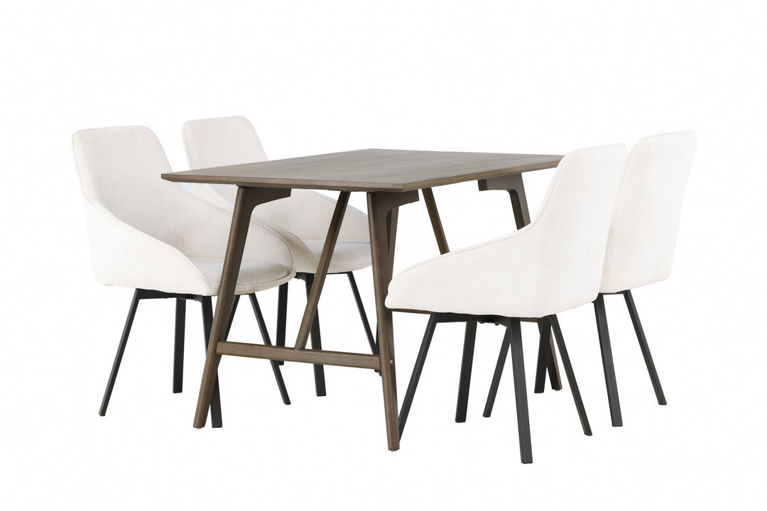 Kaseidon & Rosie Matgrupp Mörkbrun/Beige