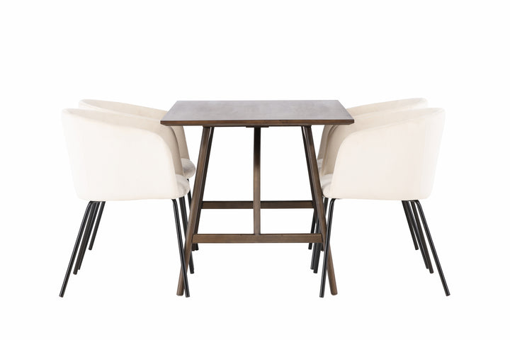 Berit & Kaseidon Matgrupp Beige/Mörkbrun