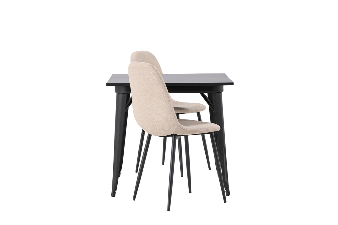 Tempe & Polar Matgrupp Svart/Beige