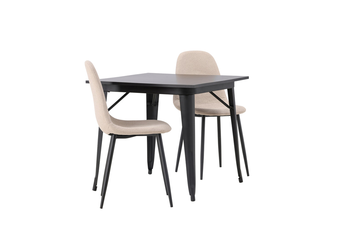 Tempe & Polar Matgrupp Svart/Beige