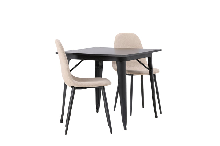 Tempe & Polar Matgrupp Svart/Beige