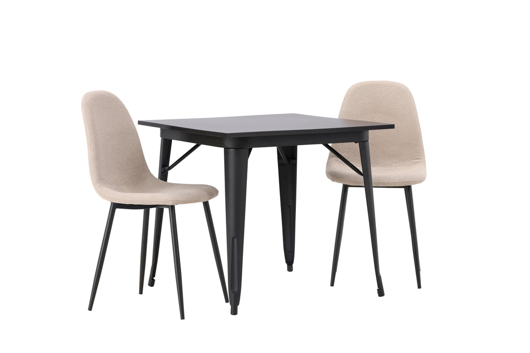 Tempe & Polar Matgrupp Svart/Beige