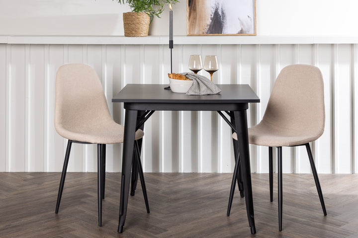 Tempe & Polar Matgrupp Svart/Beige