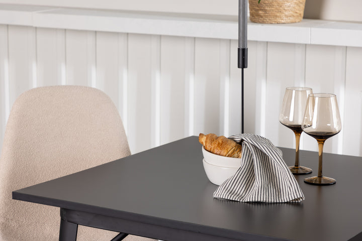 Tempe & Polar Matgrupp Svart/Beige