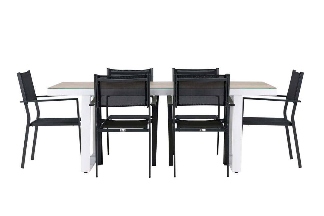 Copacabana & Merlo Matgrupp Svart/Vit