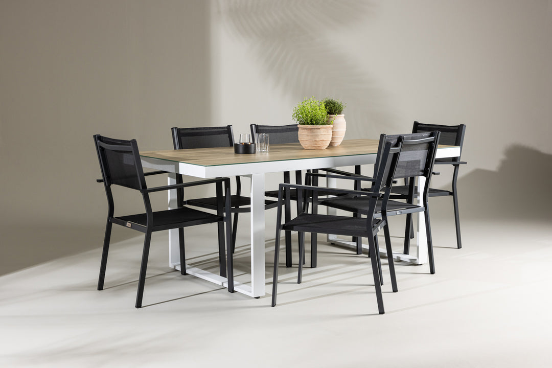 Copacabana & Merlo Matgrupp Svart/Vit