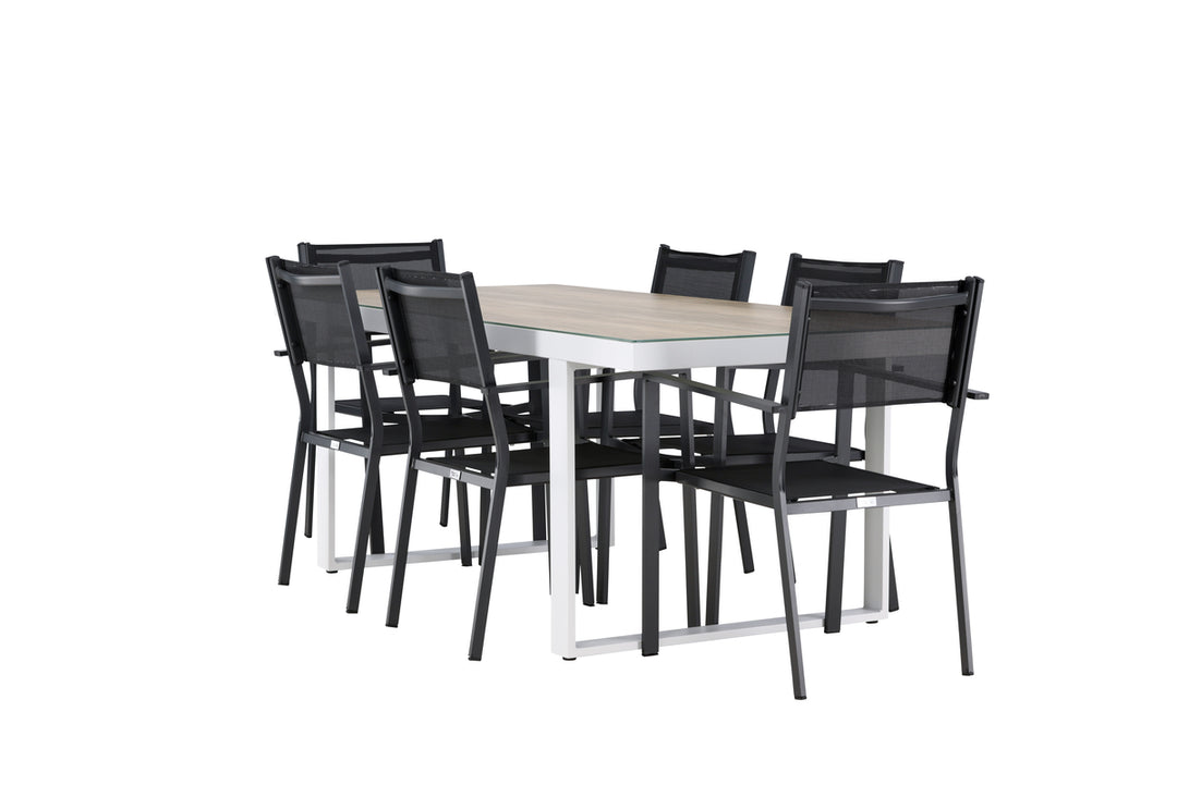 Copacabana & Merlo Matgrupp Svart/Vit