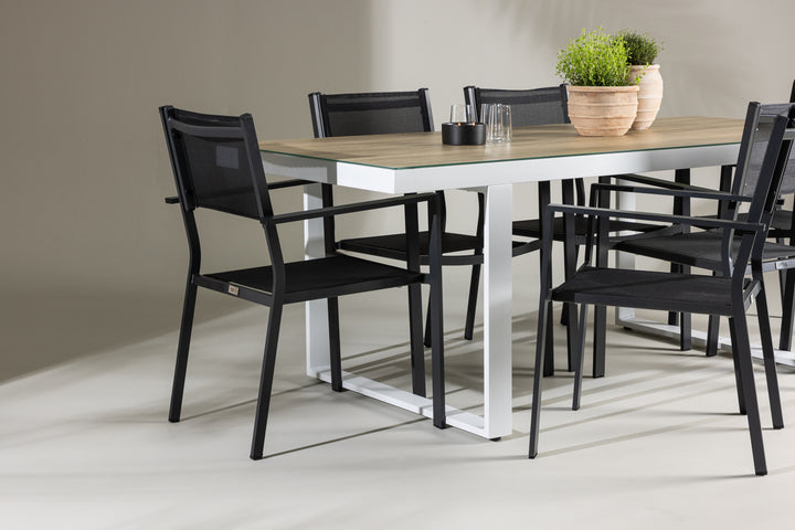 Copacabana & Merlo Matgrupp Svart/Vit