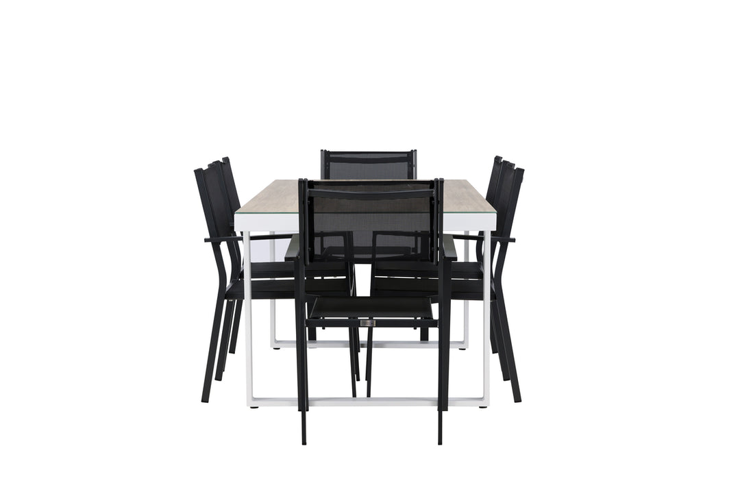 Copacabana & Merlo Matgrupp Svart/Vit