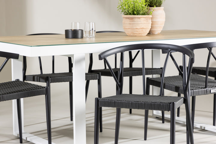 Stina & Merlo Matgrupp Svart/Vit