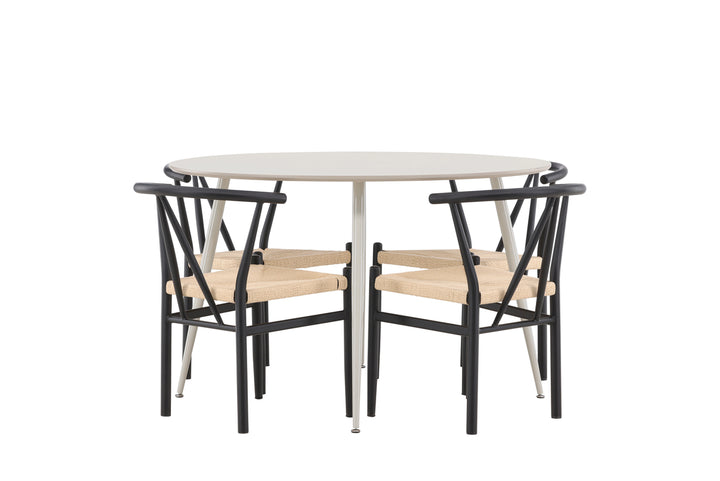 Alfons & Plaza Matgrupp Svart/Beige