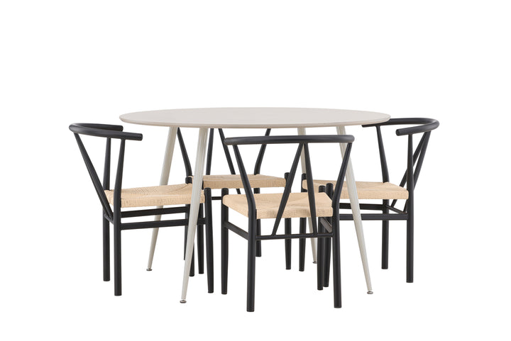 Alfons & Plaza Matgrupp Svart/Beige