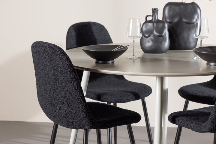 Polar & Plaza Matgrupp Svart/Beige
