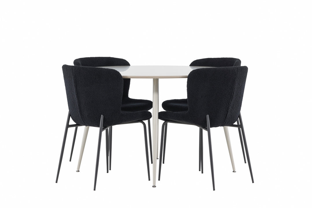 Plaza & Modesto Matgrupp Beige/Svart