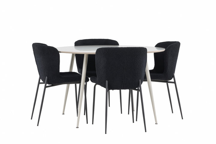 Plaza & Modesto Matgrupp Beige/Svart