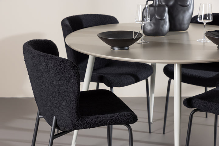 Plaza & Modesto Matgrupp Beige/Svart