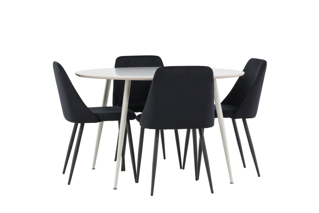 Night & Plaza Matgrupp Svart/Beige
