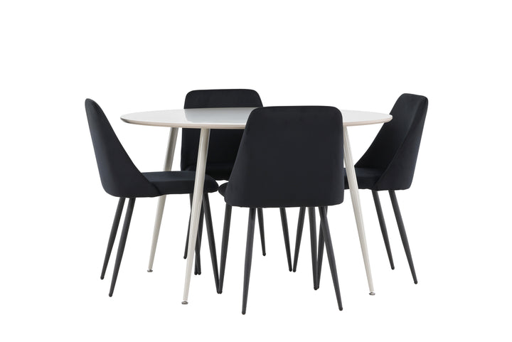 Night & Plaza Matgrupp Svart/Beige