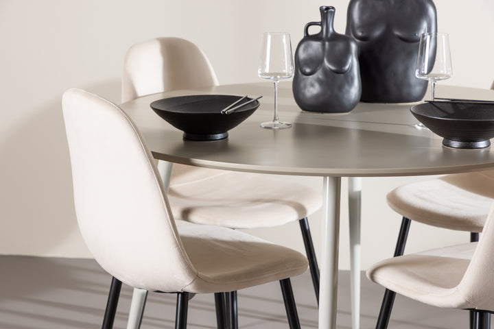 Polar & Plaza Matgrupp Beige