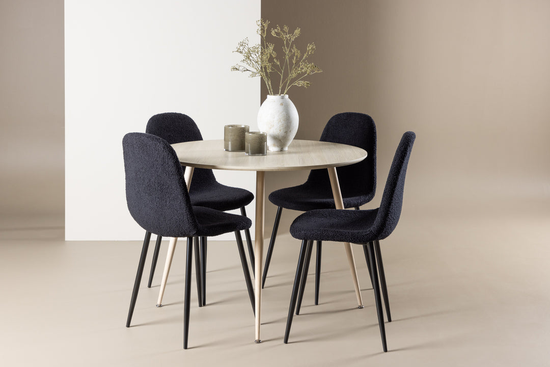 Polar & Plaza Matgrupp Svart/Vitputsad