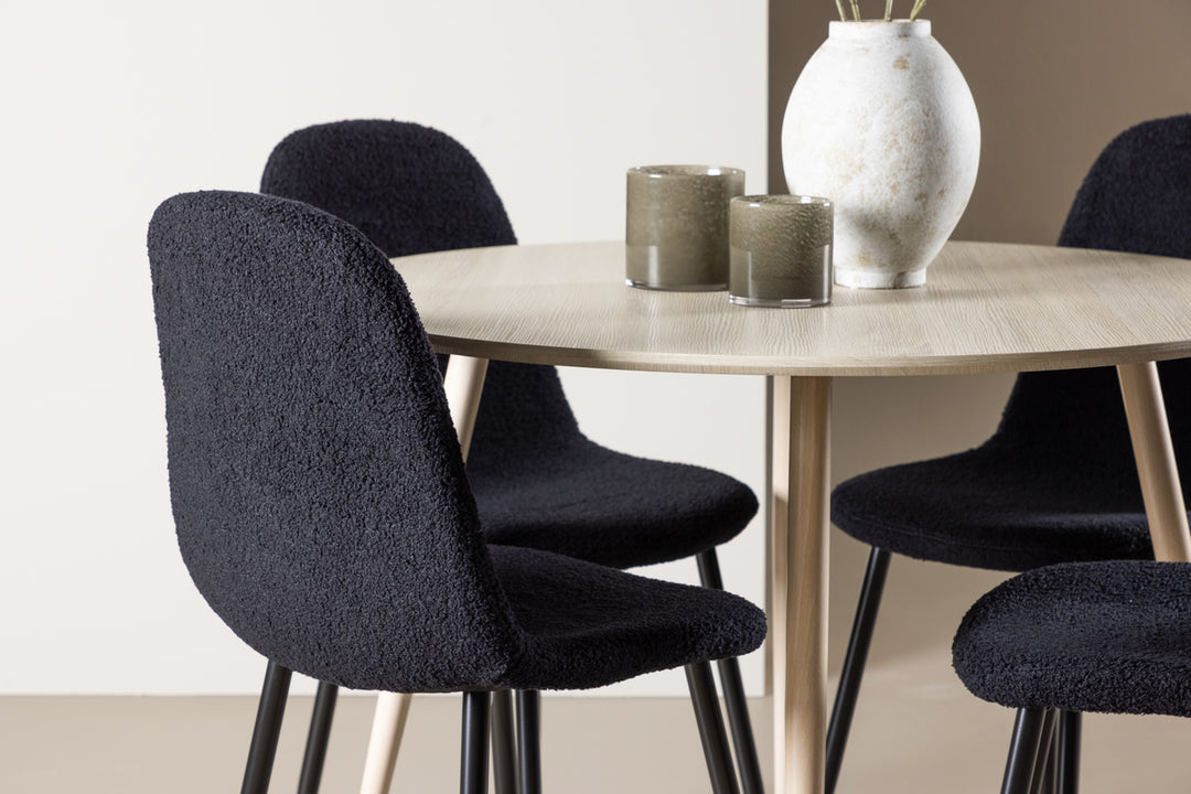 Polar & Plaza Matgrupp Svart/Vitputsad