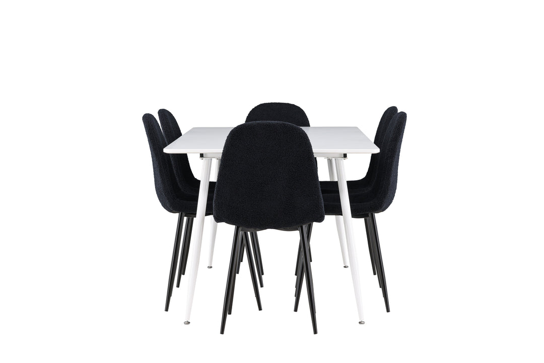 Polar & Silar Matgrupp Svart/Vit