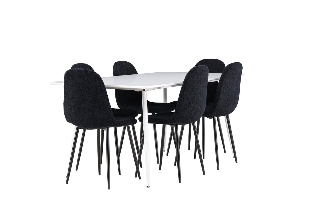 Polar & Silar Matgrupp Svart/Vit