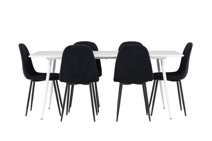 Polar & Silar Matgrupp Svart/Vit