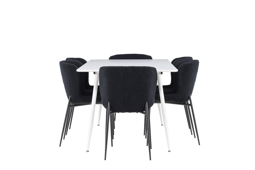 Silar & Modesto Matgrupp Vit/Svart