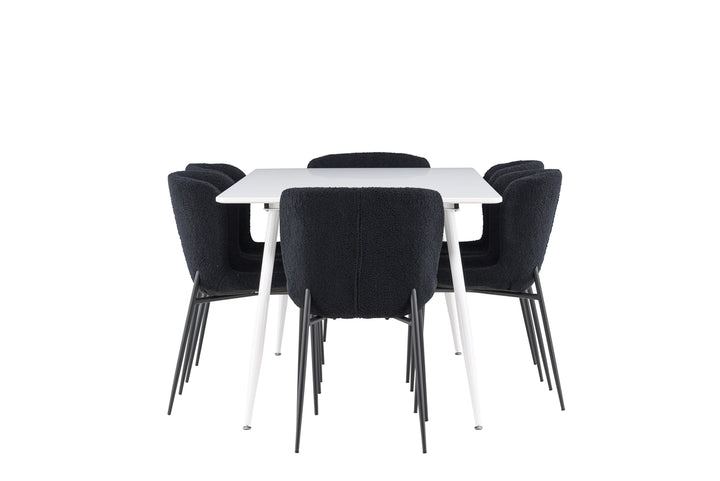 Silar & Modesto Matgrupp Vit/Svart
