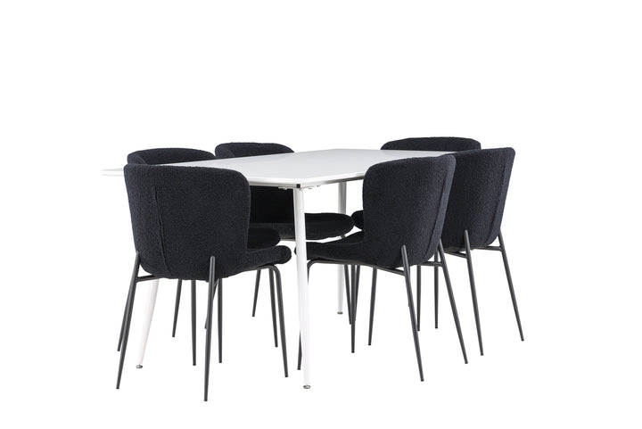 Silar & Modesto Matgrupp Vit/Svart