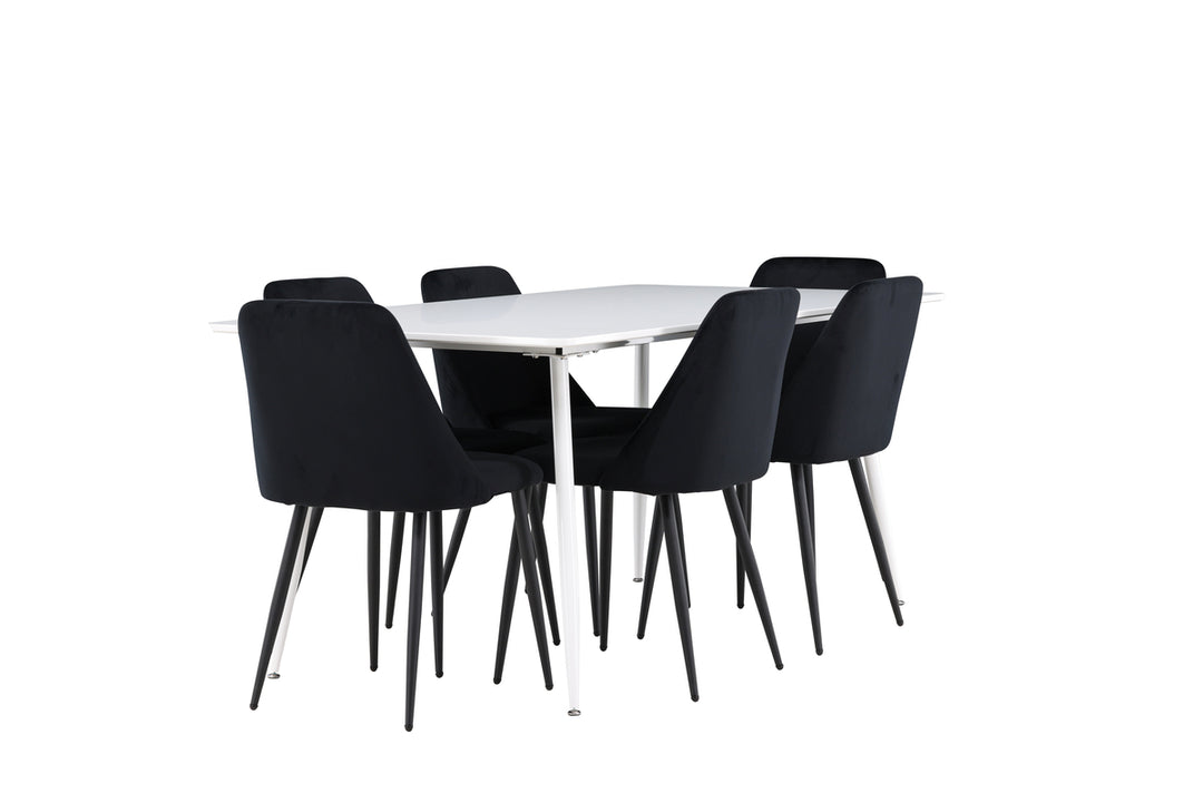 Night & Silar Matgrupp Svart/Vit