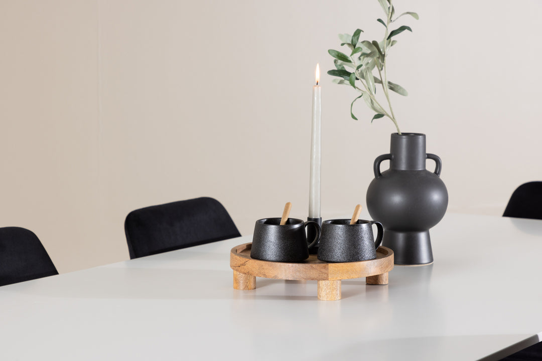 Night & Silar Matgrupp Svart/Vit