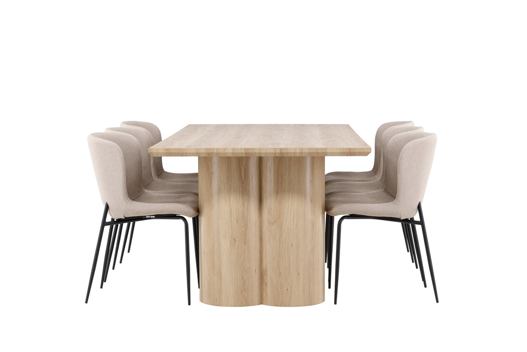 Modesto & Olivia Matgrupp Beige/Natur
