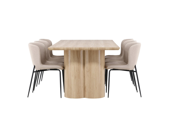 Modesto & Olivia Matgrupp Beige/Natur
