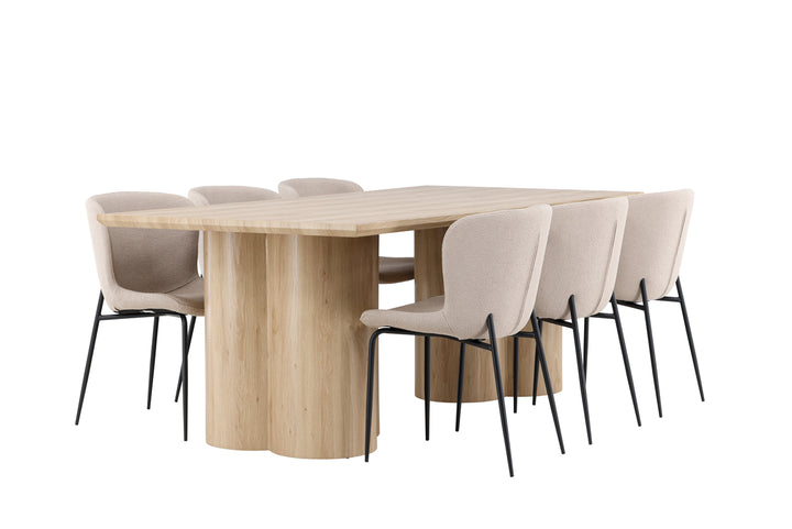 Modesto & Olivia Matgrupp Beige/Natur