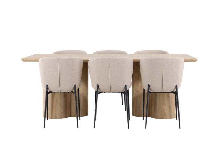 Modesto & Olivia Matgrupp Beige/Natur