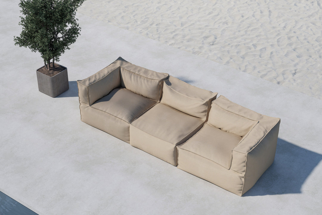 Rambo Loungefåtölj Beige