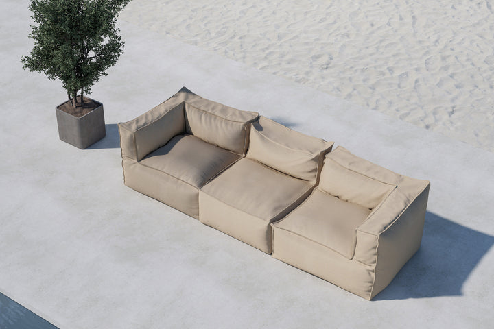 Rambo Loungefåtölj Beige