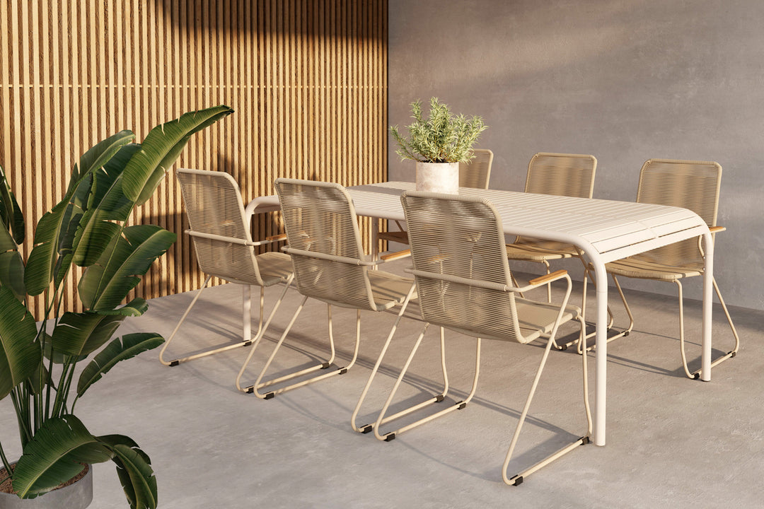 Borneo & Bois Matgrupp Beige