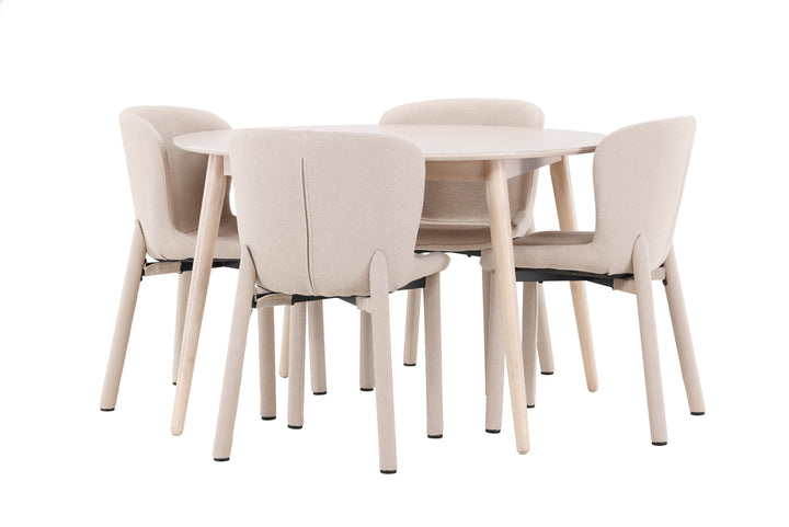 Flora & Astoria Matgrupp Vitputsad/Beige